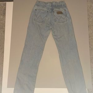Wrangler straight leg jeans size:3